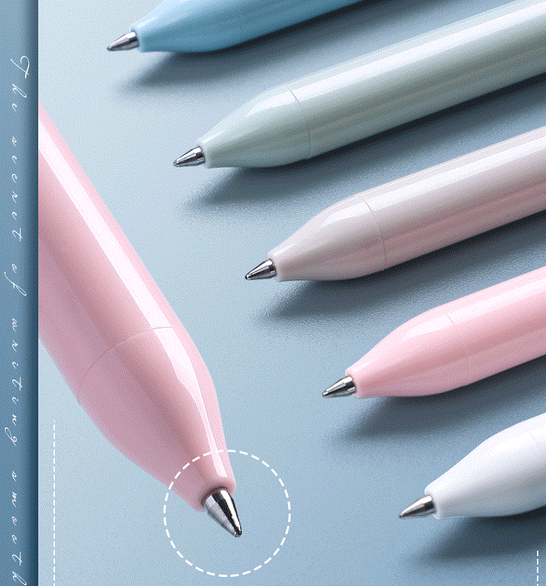 DELI NUSIGN Retractable Gel Pens 5-Pack