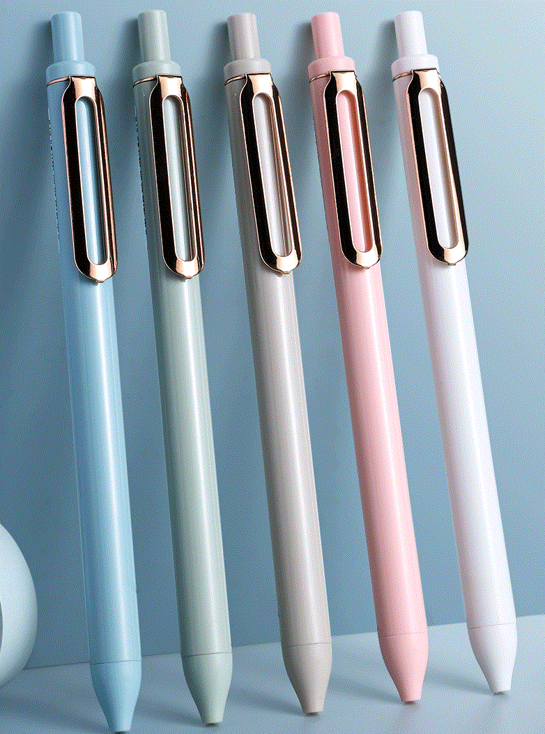 DELI NUSIGN Retractable Gel Pens 5-Pack