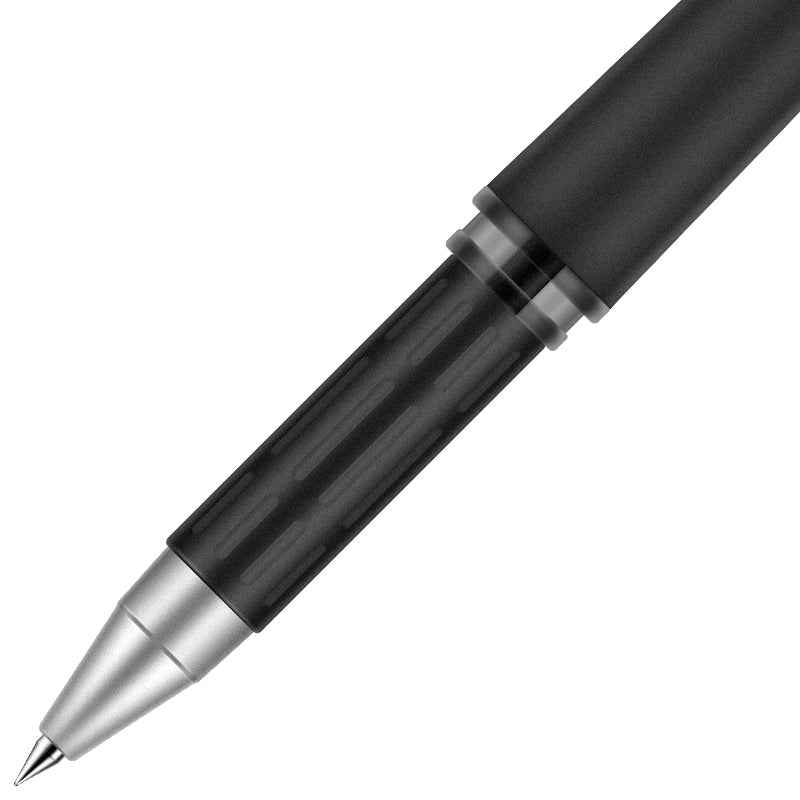 DELI S21 Black Gel Pen 0.7mm Medium Point,12 Pack - TTpen