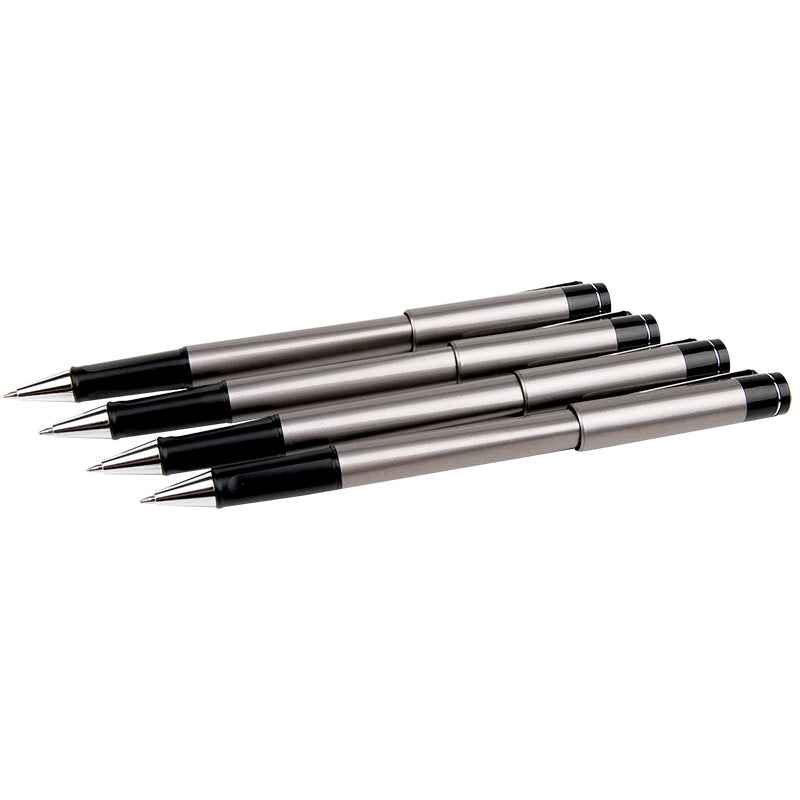 DELI S95 Gel Pen,Black Ink,Extra Fine 0.5mm,12 Pack,Writing Smooth - TTpen