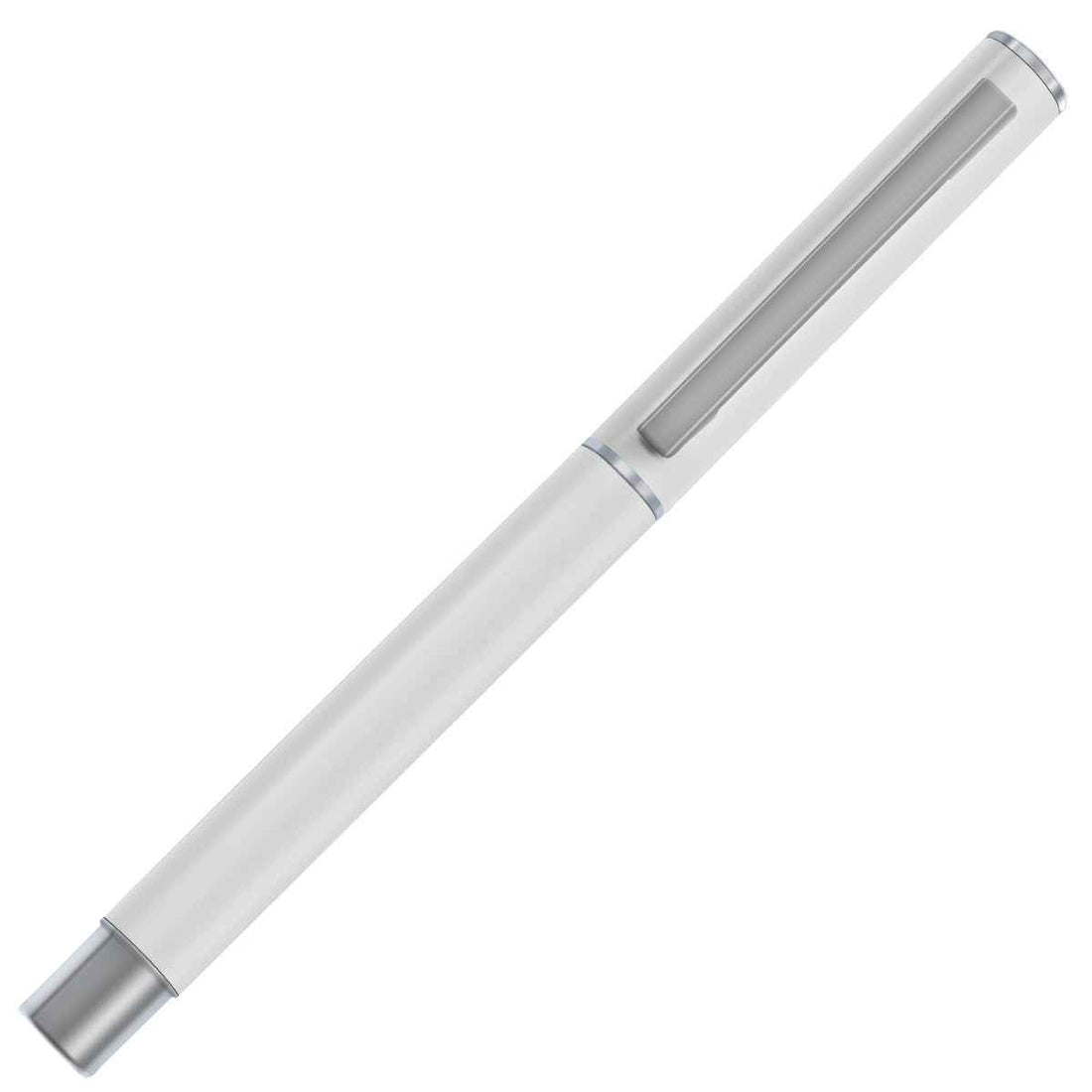 DELI S80 Gel Pen 0.5MM Fine Point,Black White Metal Body-2 Pack - TTpen