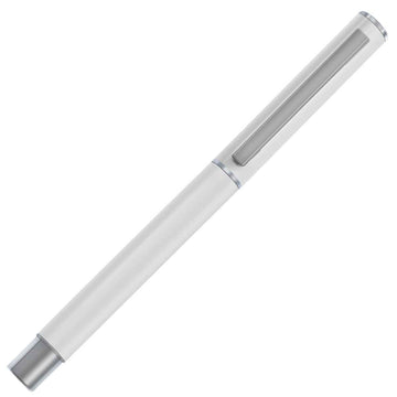 DELI S80 Gel Pen 0.5MM Fine Point,Black White Metal Body-2 Pack - TTpen