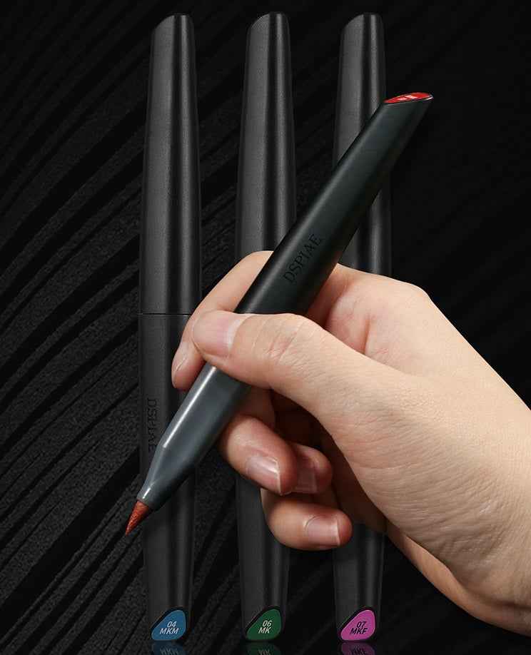 DSPIAE Gundam Marker Pens Basic Color Set Brush Tip