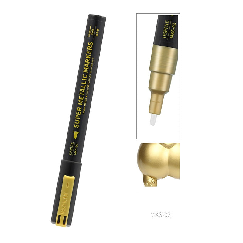 DSPIAE Super Metallic Chrome Markers 3-Pack