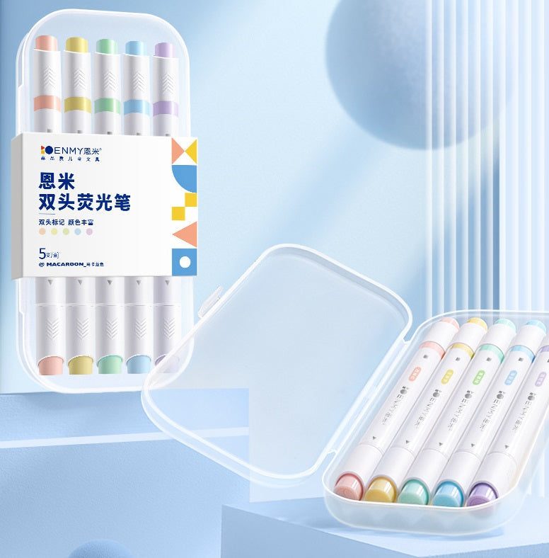ENMY SXK1701 Dual-Tip Highlighters 10-Pack