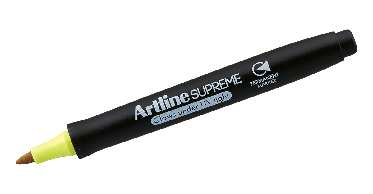 Artline Supreme UV Permanent Markers 4-Pack