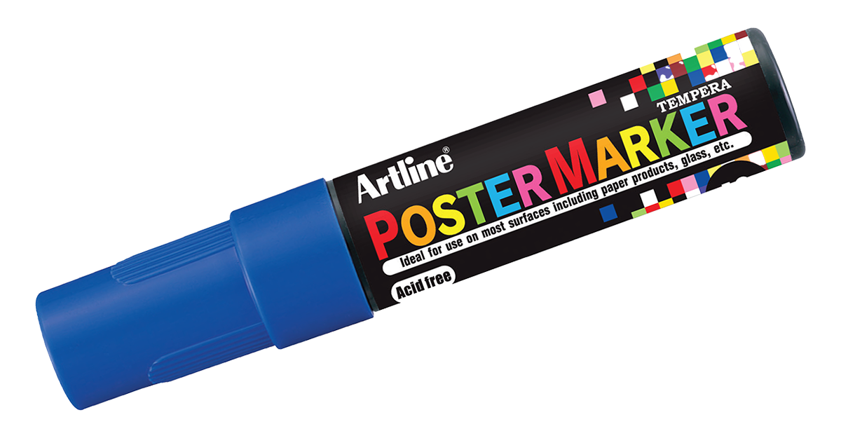 Artline EPP-12 Poster Markers 12mm Packs