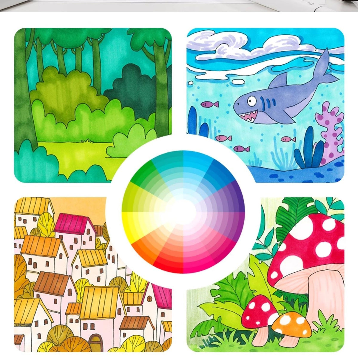 Faber-Castell Dual Tip Oil Markers Set