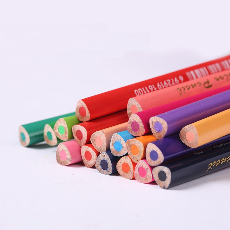 Giorgione Triangular Oil Colored Pencils Tin Set 12/24/36/48/72/120 Colors