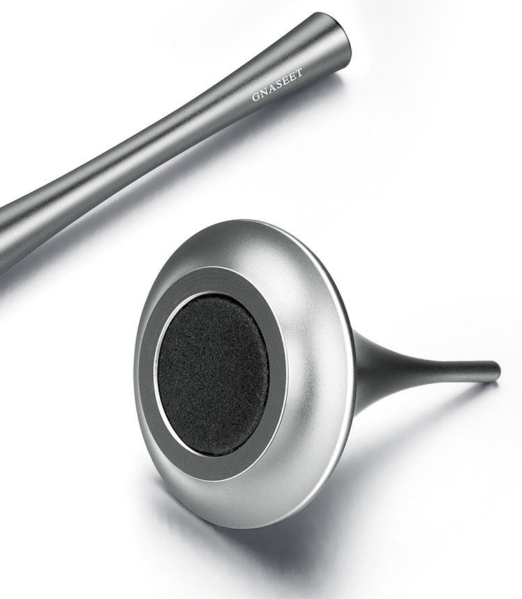 Gnaseet Inkless Pen Alloy Tip with Metal Pen Stand