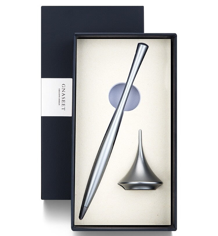 Gnaseet Inkless Pen Alloy Tip with Metal Pen Stand
