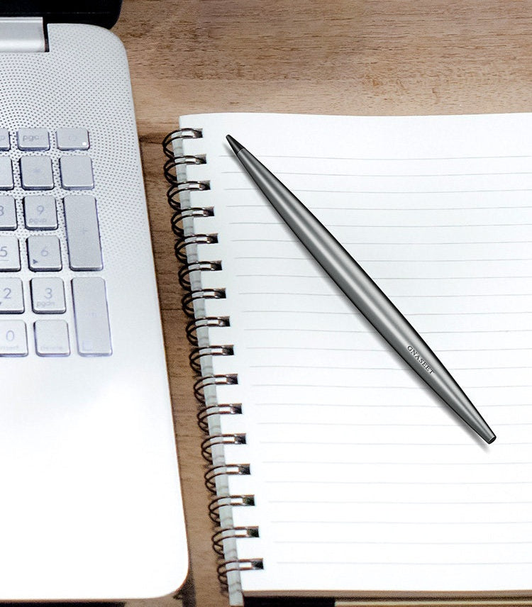 GNASEET Inkless Pen – Eternal Metal Pencil | Write Forever Without Ink or Refills