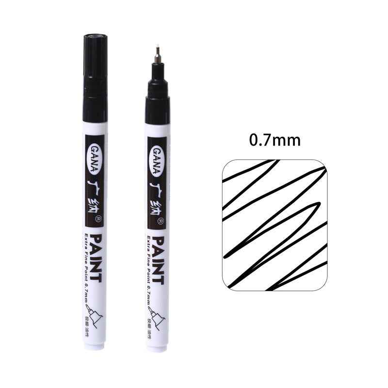 Guangna Paint Marker Extra Fine (0.7mm) WHITE GOLD SILVER BLACK - TTpen