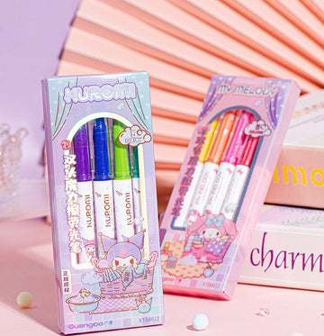 Guangbo Sanrio Erasable Highlighters 10-Pack