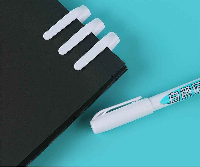 Guangna 801 White Paint Pens Permanent Markers - 12 Pack