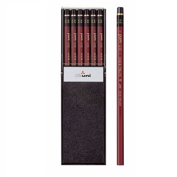 Uni Mitsubishi Hi-Uni 2H Pencil – Box of 12 | Premium Sketching & Drawing