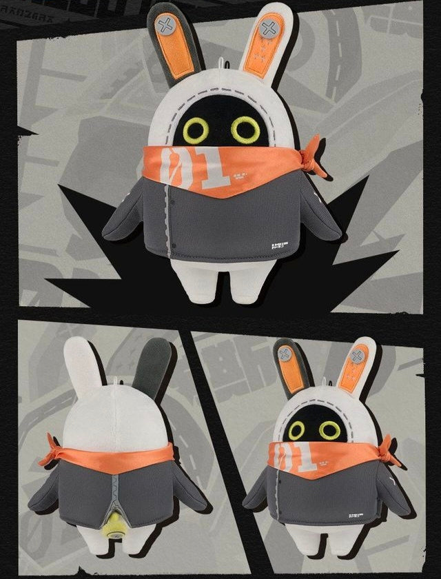 Zenless Zone Zero Eous Bangboo Plush Keychain