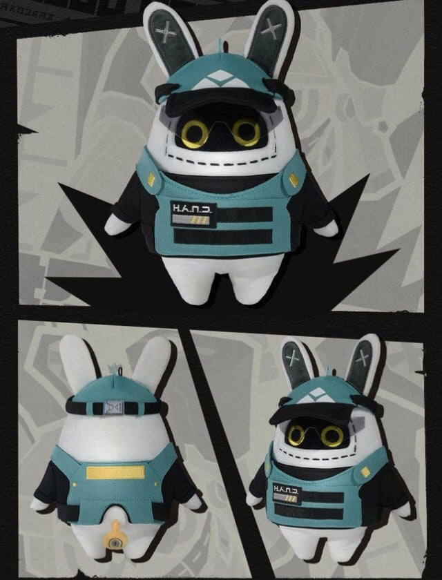 Zenless Zone Zero Gulliver Bangboo Plush Keychain