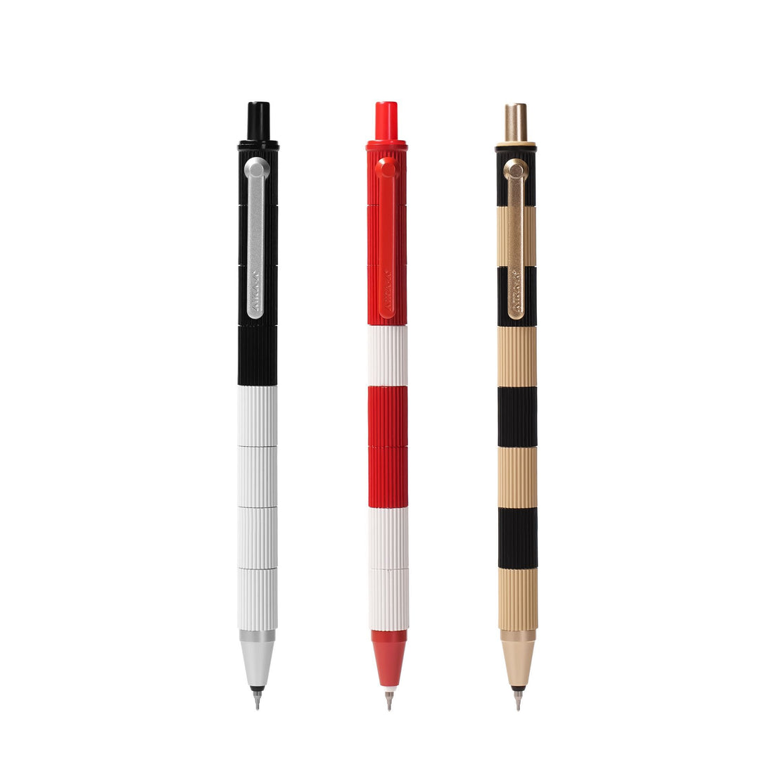 AIKA-A Brick Pen AK8216 Gift Box Set – 3pcs Modular Gel Pens | 0.5mm Quick-Dry Ink | Back to School Essential