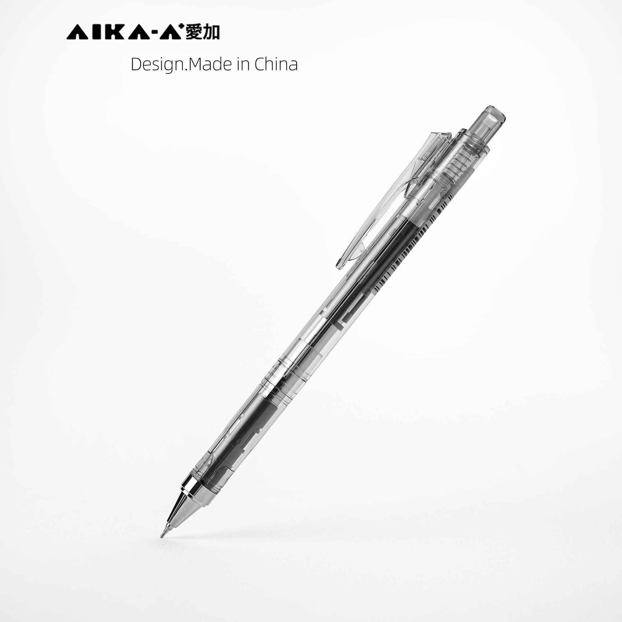 AIKA-A AS Series Retractable Gel Pen Set of 3 | Minimalist Aesthetic 0.5mm