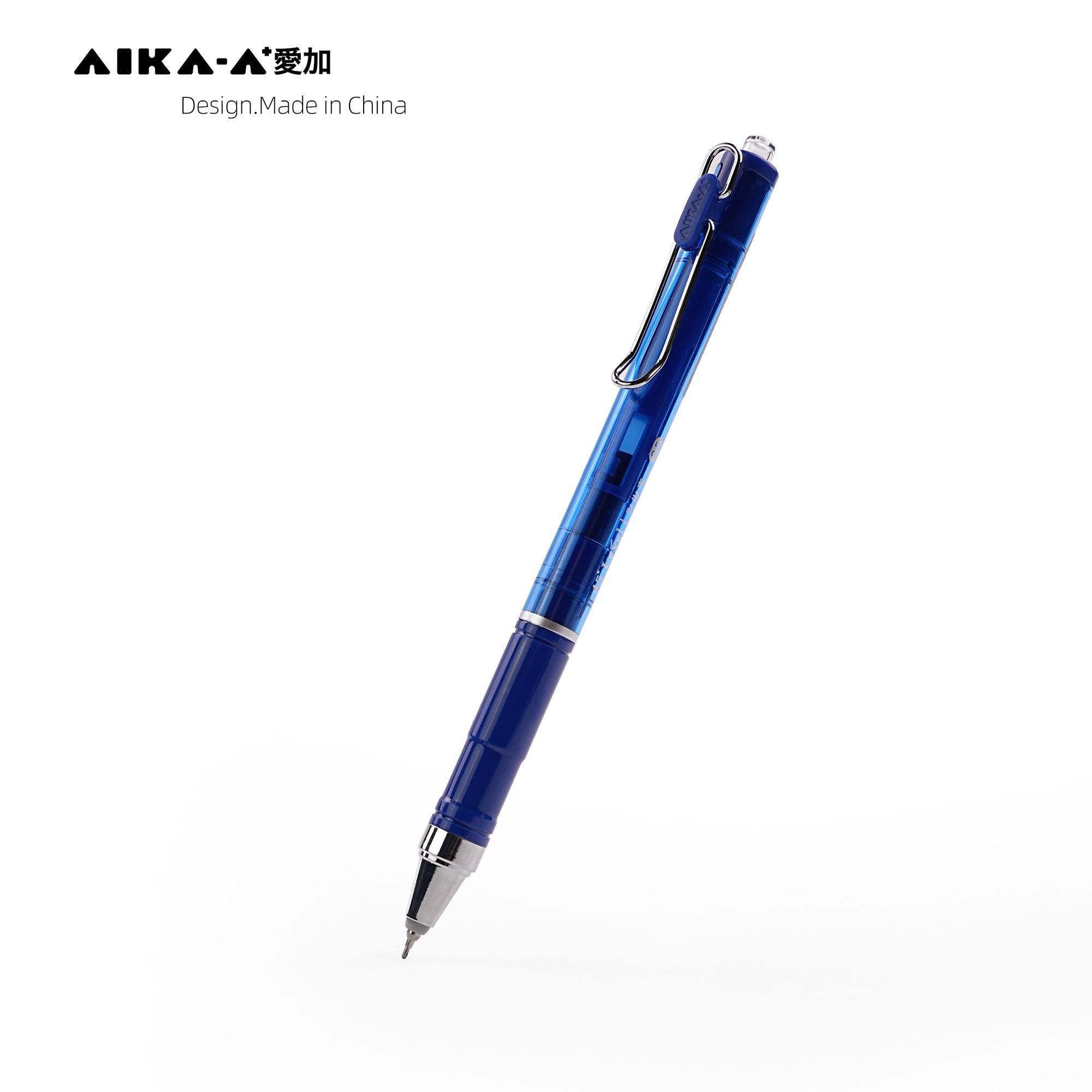 AIKAA Bamboo Joint Gel Pen 0.5mm | Large Capacity Quick-Dry AS Dual Tip – 6-Pack