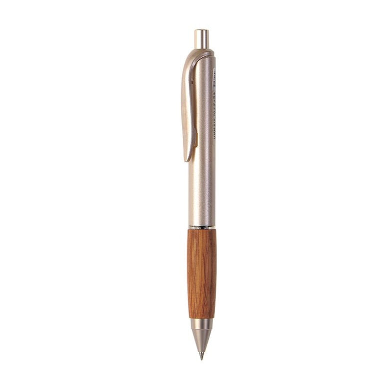 Uni UMN-515 Retractable Gel Pen Wood Grip