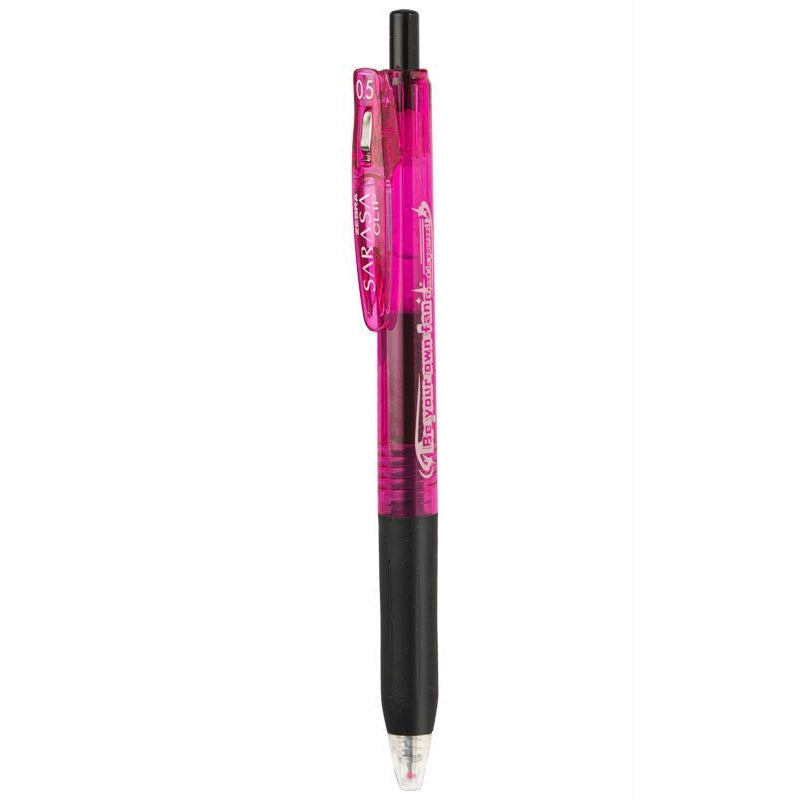 Zebra Sarasa Clip Limited Edition Motivational Gel Pen Set of 3 | Stay Focused Collection