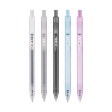 Zebra JJ6 Limited Edition Frosted Mist Gel Pen – Semi-Transparent Matte Barrel