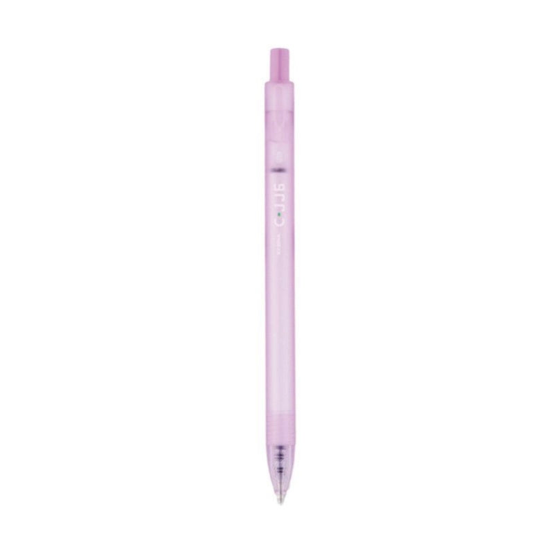 Zebra JJ6 Limited Edition Frosted Mist Gel Pen – Semi-Transparent Matte Barrel