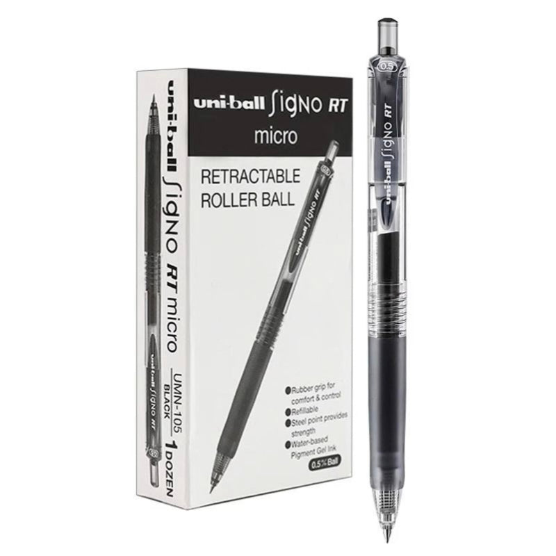 Uni-ball Signo RT UMN-105 Gel Pen 12-Pack