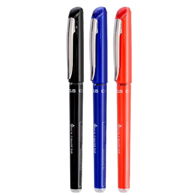 Pilot BX-GR5 Liquid Ink Rollerball Pen Trio
