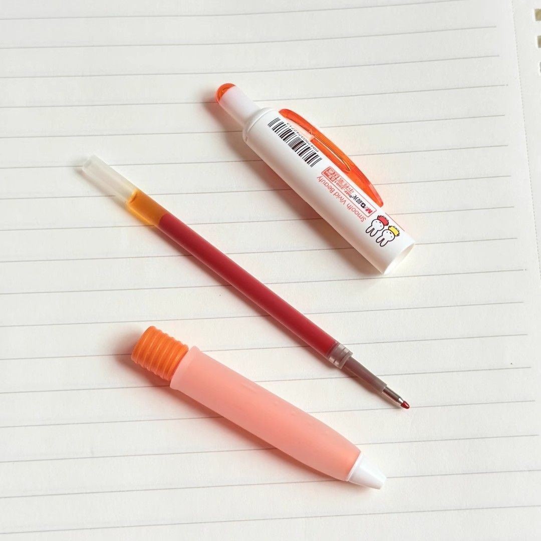 M&G Miffy Retractable Gel Pen Red 12-Pack