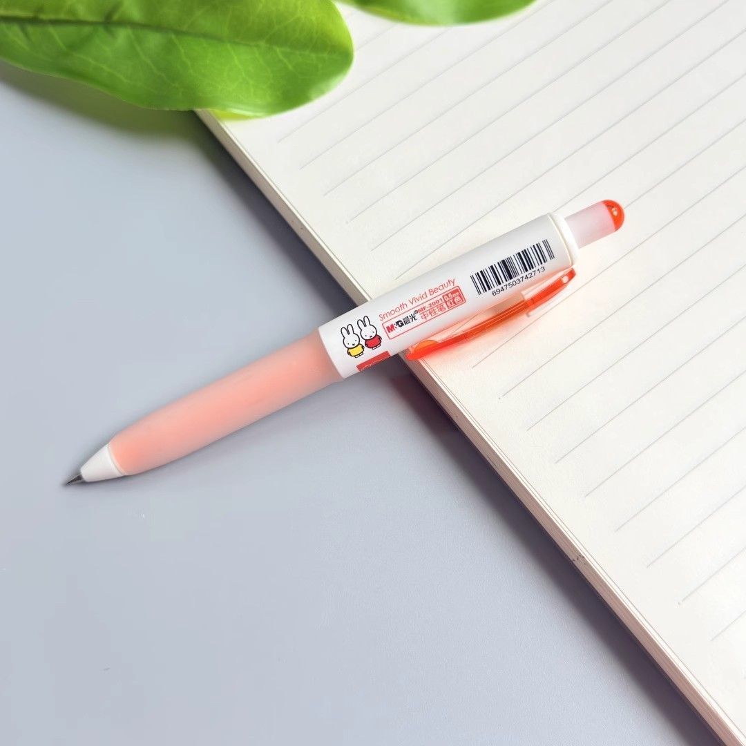 M&G Miffy Retractable Gel Pen Red 12-Pack