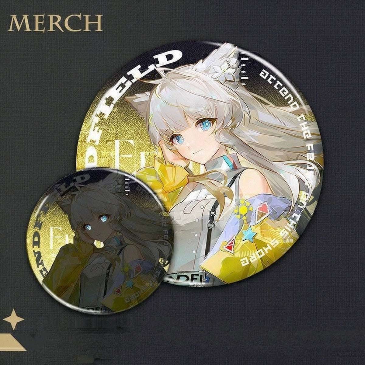 Arknights Endfield 2026 FES Laser Badge Set