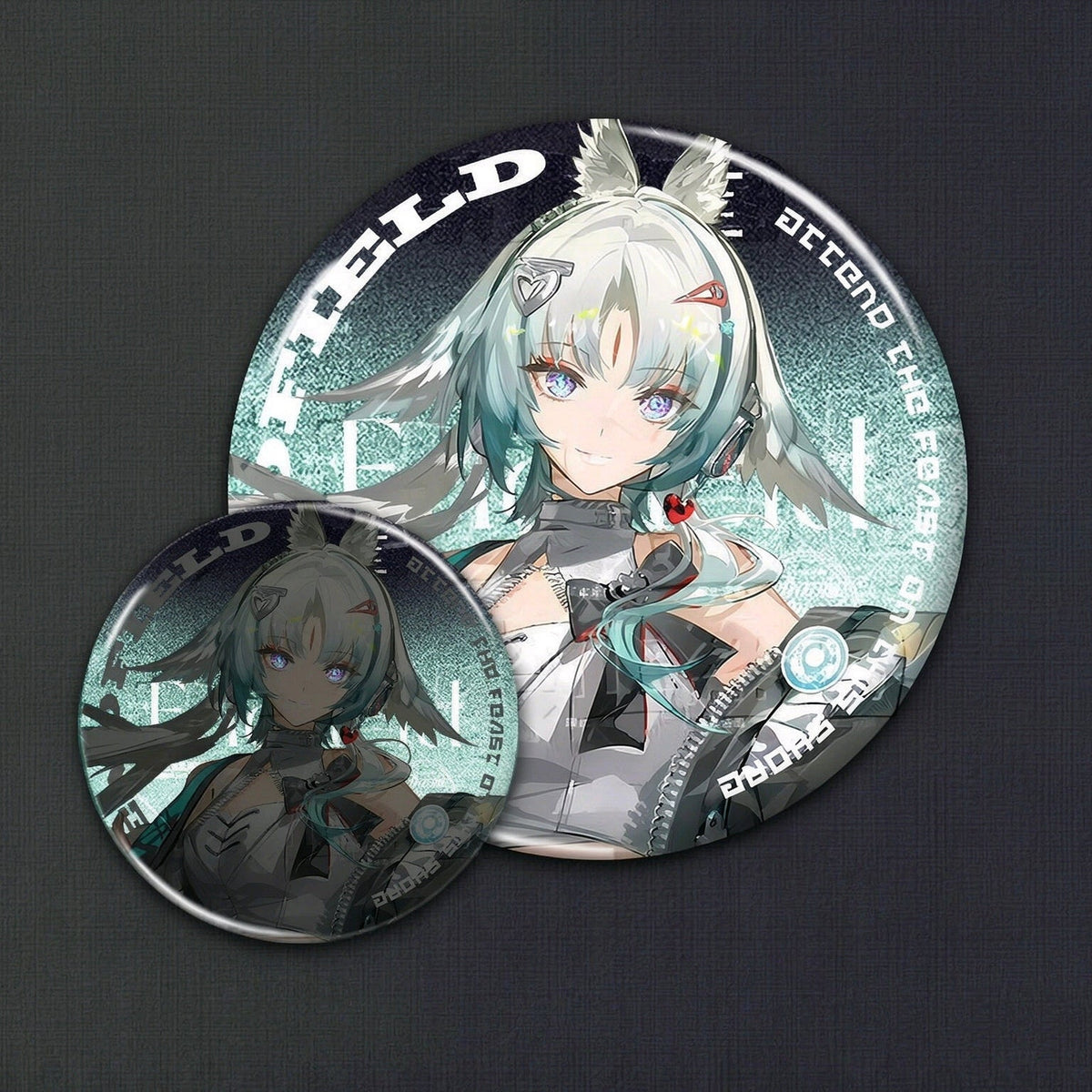 Arknights Endfield 2026 FES Laser Badge Set