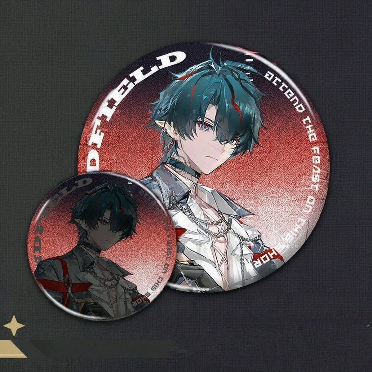 Arknights Endfield 2026 FES Laser Badge Set