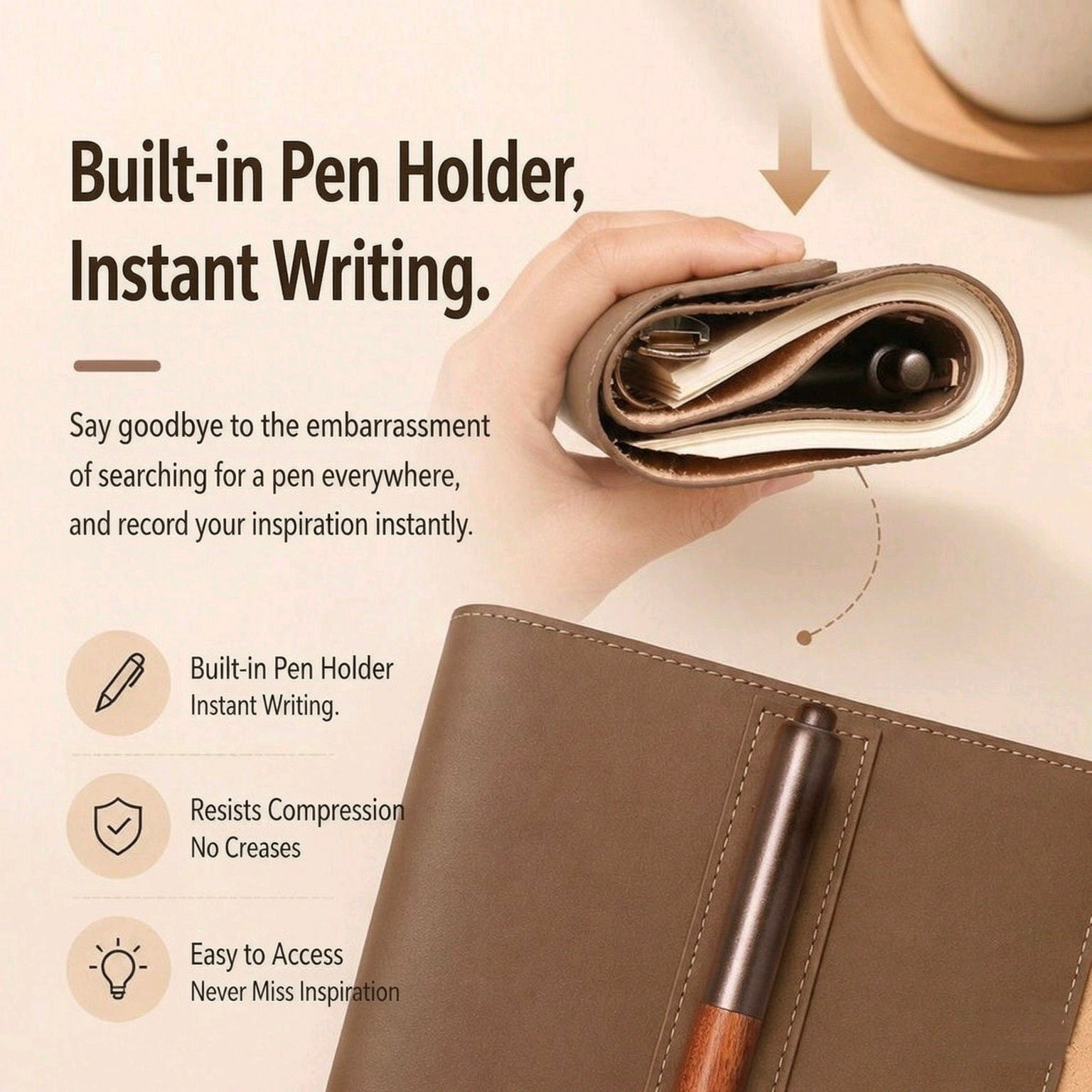 TacoTaco Rolled Notebook Pen Gift Set