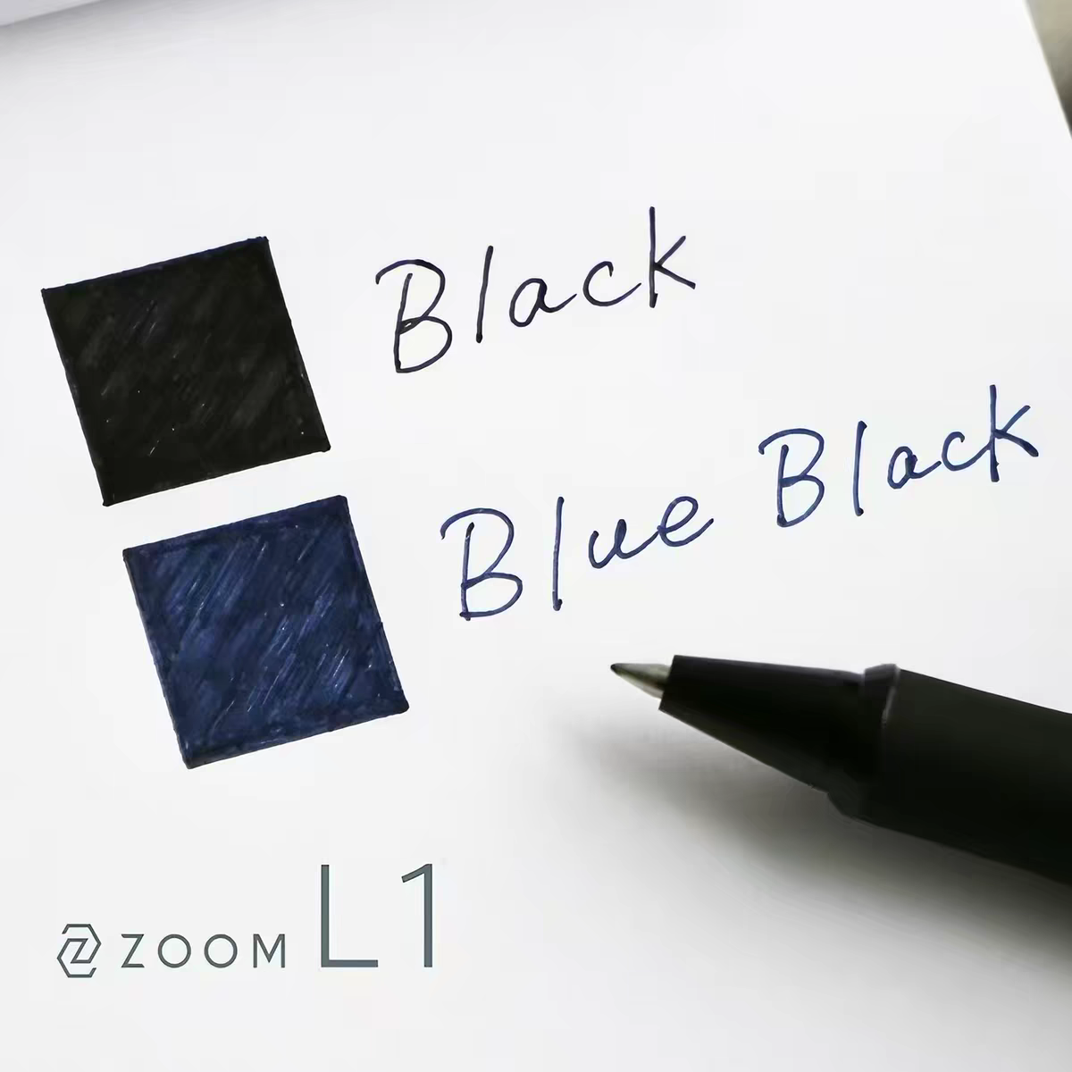 Tombow ZOOM L1 Matte Ballpoint Pen Blue-Black