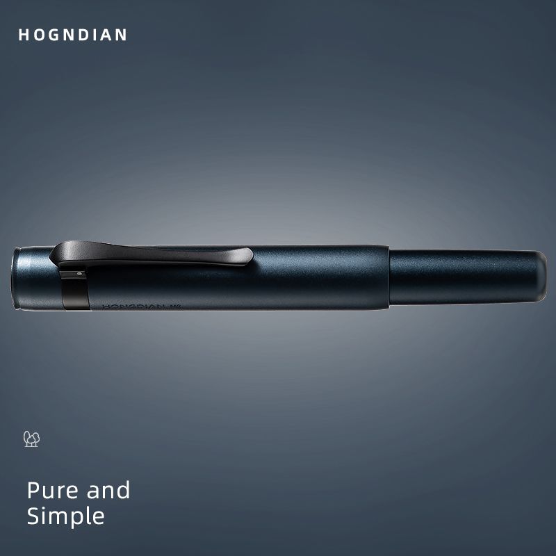 Close-up of the Hongdian M2 fountain pen nib