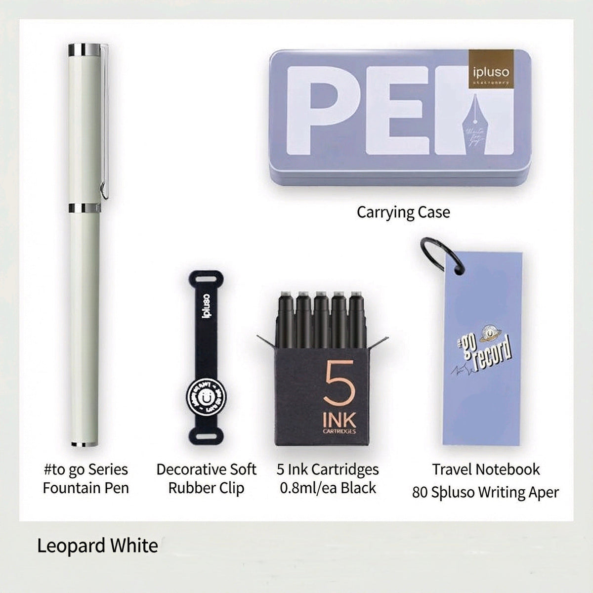 ipluso To Go Fountain Pen Set