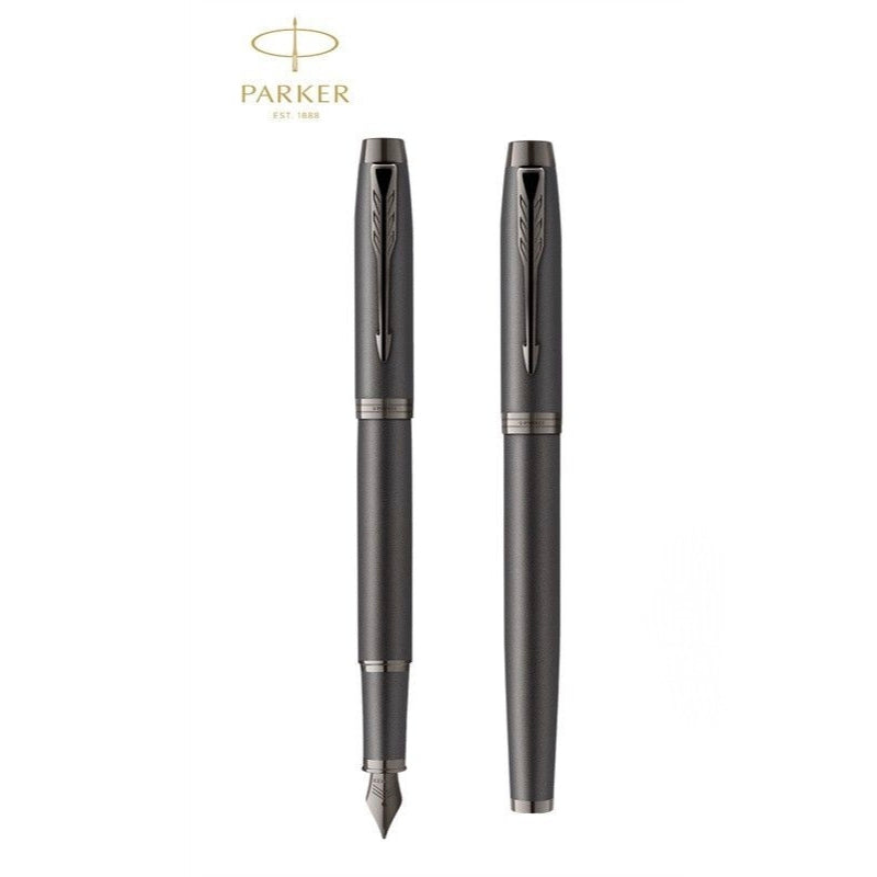 Parker IM Monochrome Gunmetal Fountain Pen
