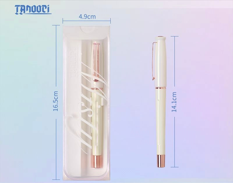 TANOOCI Morning Mist Fountain Pen - Off White