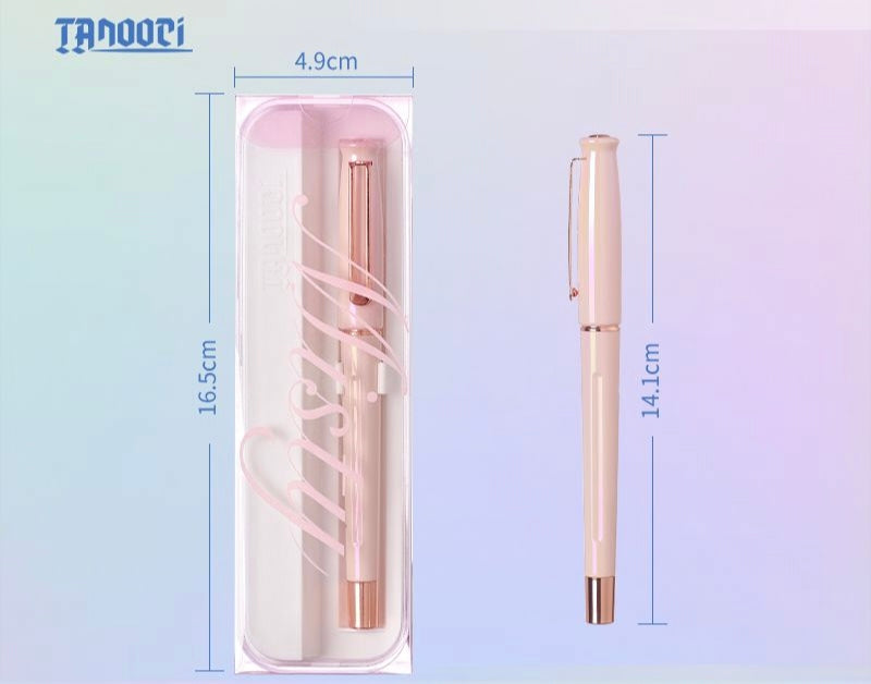 TANOOCI Morning Mist Fountain Pen - Pastel Yellow