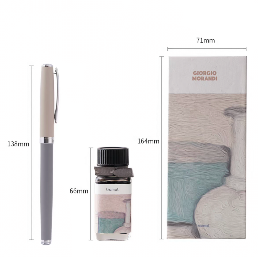 Tramol Morandi Fountain Pen Ink Set