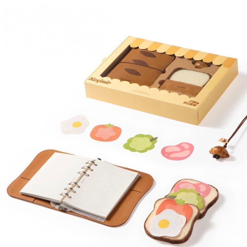 Kasimir notebook gift set open box with all pieces