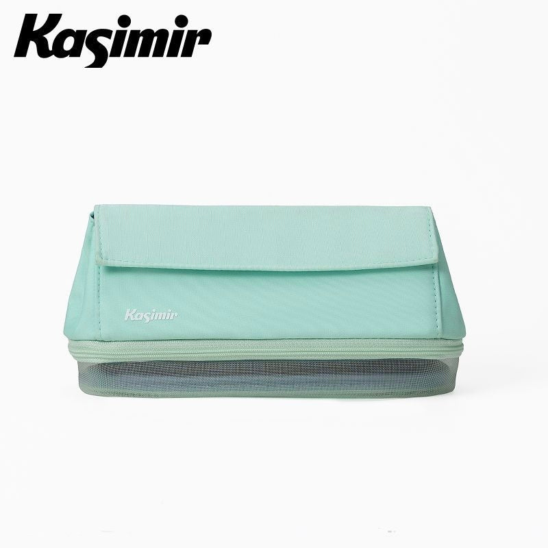 Mint green Kasimir pencil case front view