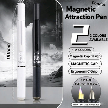 Luoshi Magnetic Panda Fountain Pen Set