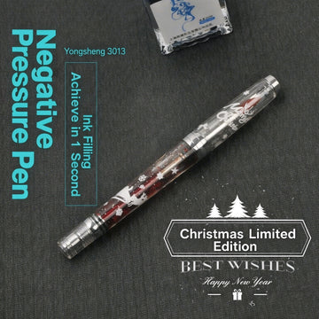 Yongsheng 3013 Christmas Vacuum Fountain Pen