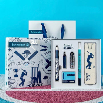 Schneider Cricket Club Fountain Pen Gift Set