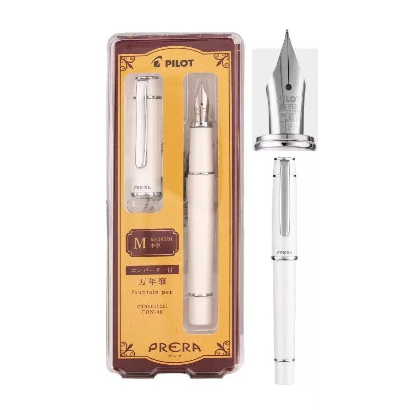 Pilot Prera FPR-1 Fountain Pen White